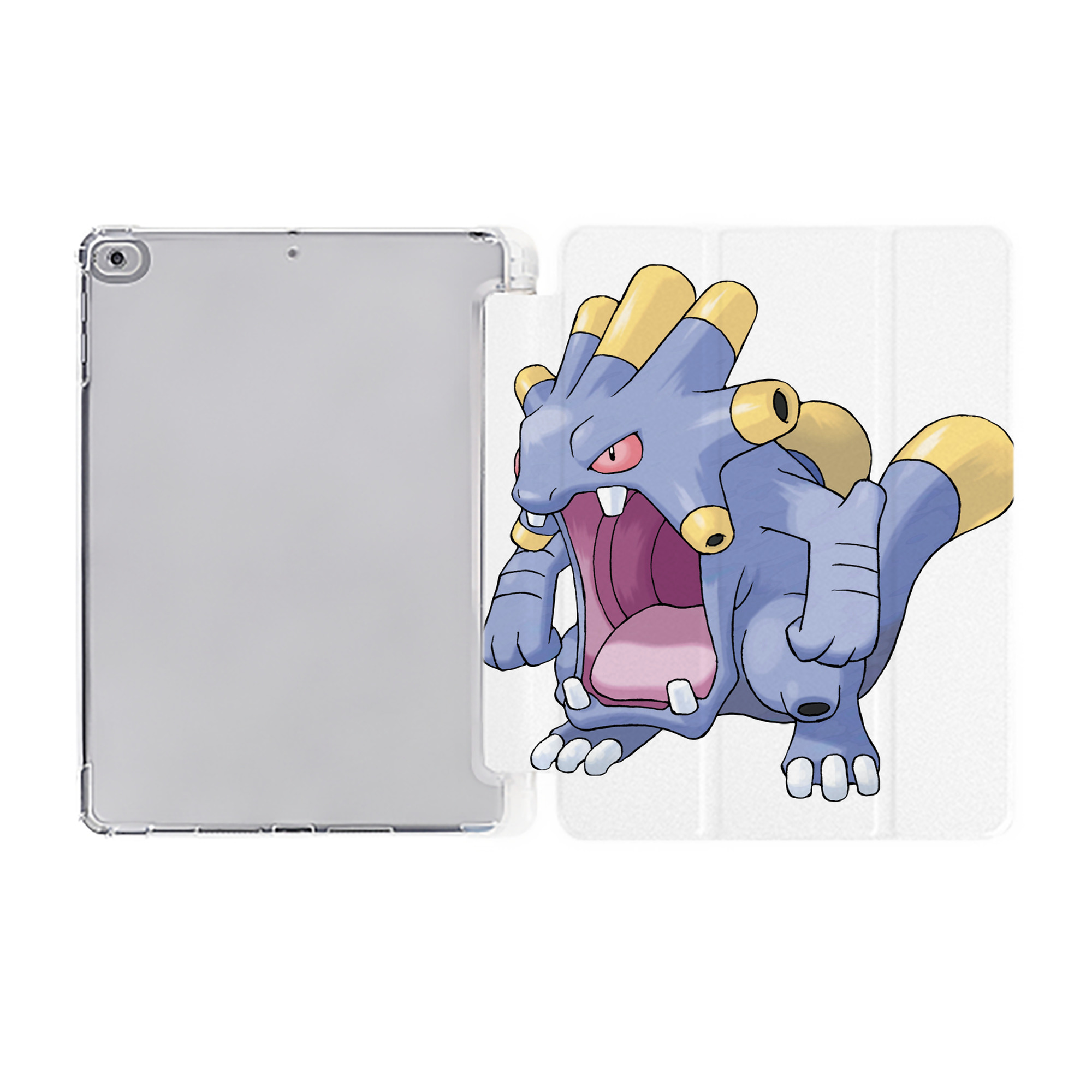 （画像用） ポケットモンスター Pokémon IPad ケース ペン収納付き 三つ折りスタンド PUレザー×シリコン 対応機種9.5/10.5/10.9インチ